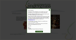 Desktop Screenshot of gingergrass.ca