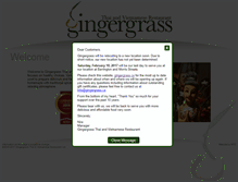 Tablet Screenshot of gingergrass.ca